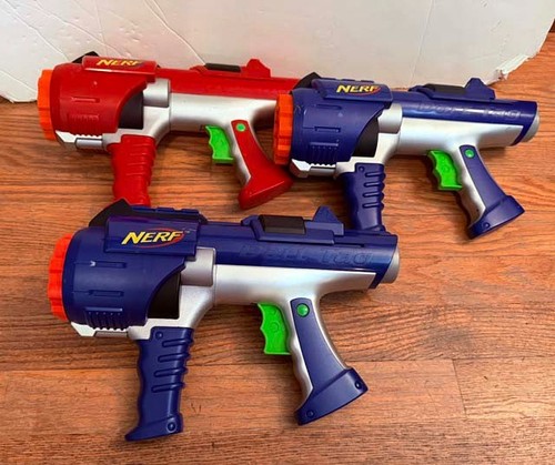 Lot nerf dart tag gun - of,