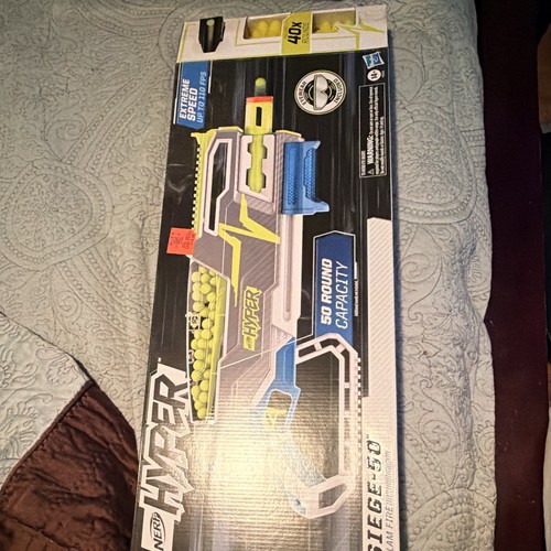 Nerf hyper siege - siege-50, blaster
