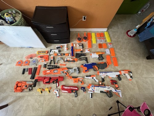 Huge nerf gun lot - gun, –